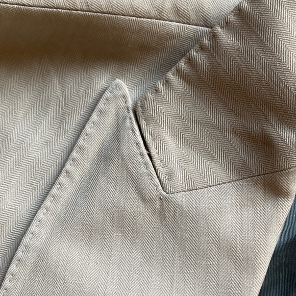 Brunello Cucinelli wool and linen double breasted vest - Picture 9 of 17